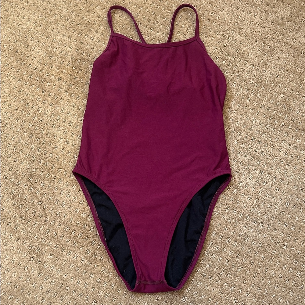 Jolyn one piece swimsuit in size 32. Nils style. Mulberry color.